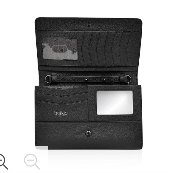 Botkier Soho Leather Chain Wallet-Crossbody Purse - Picture 2 of 4